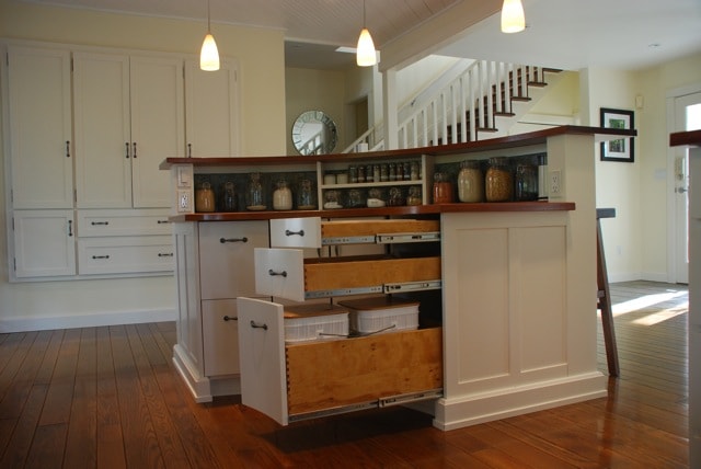 curved countertop