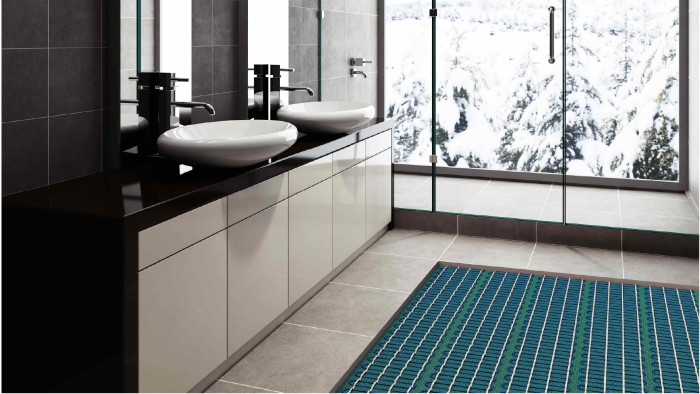 Custom Home Idea: Heated Bathroom Flooring