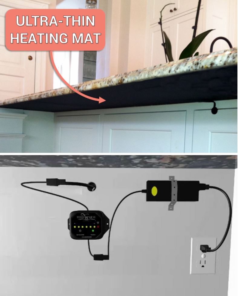 Countertop Heating How Feelswarm Technology Works