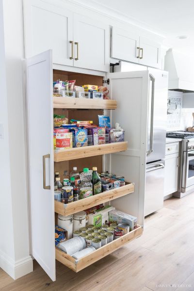 farmers paddle map kitchen pantry slide out shelving Gladys
